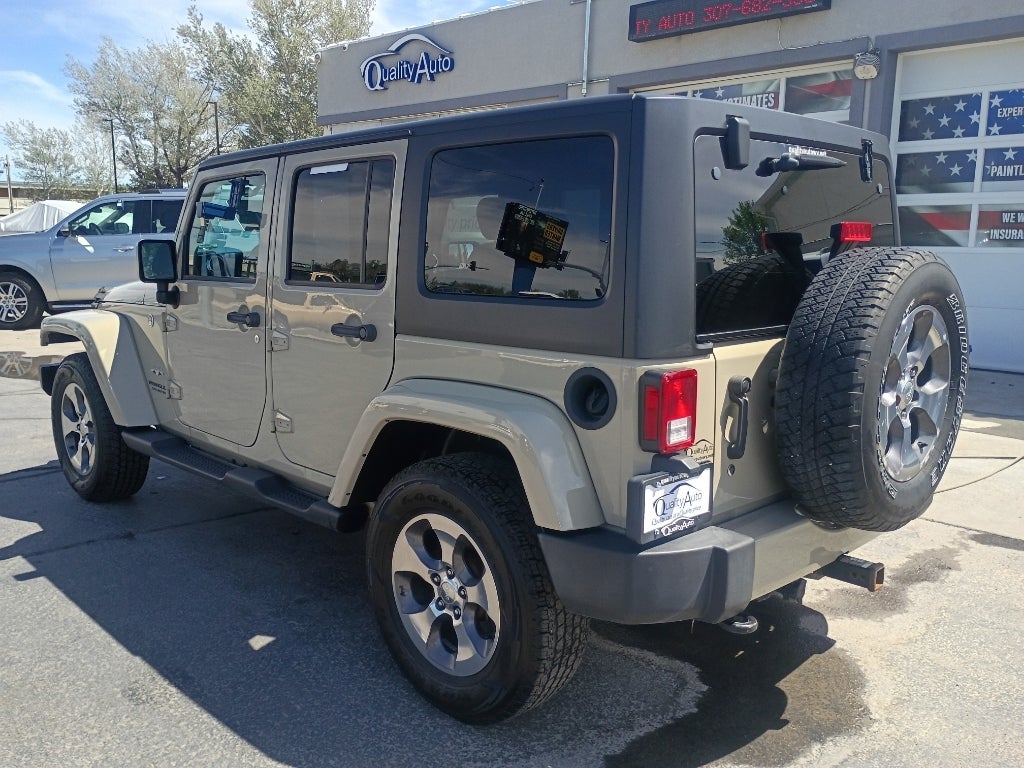 2017 Jeep Wrangler Sahara