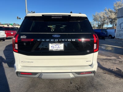 2025 Ford Expedition MAX Platinum Ultimate