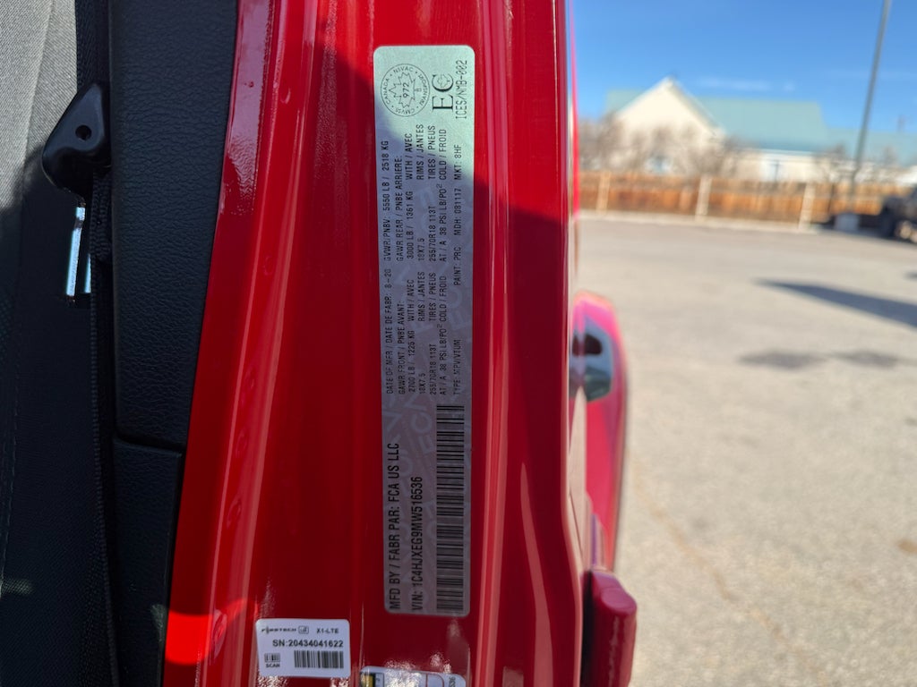 2021 Jeep Wrangler Unlimited Sahara