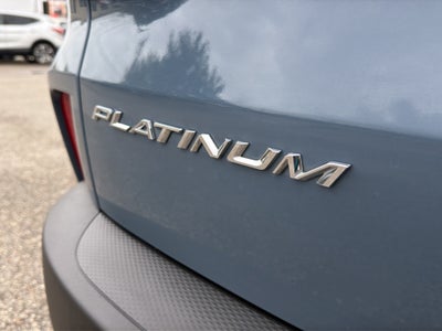 2025 Ford Escape Platinum