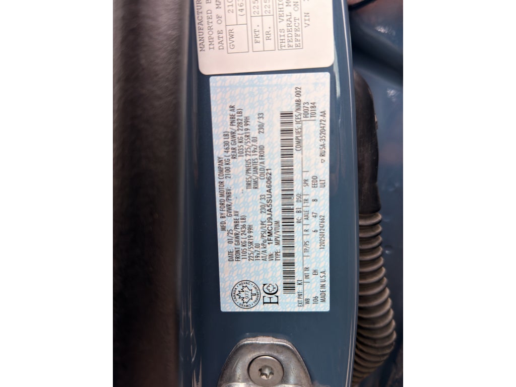 2025 Ford Escape Platinum