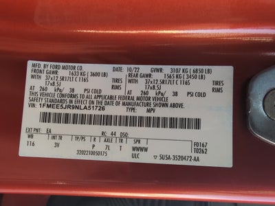 2022 Ford Bronco Raptor