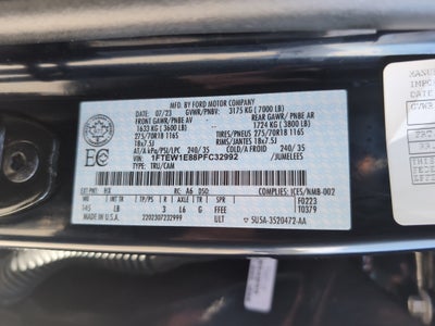 2023 Ford F-150 Tremor