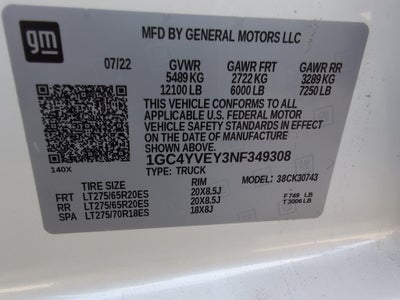 2022 Chevrolet Silverado High Country