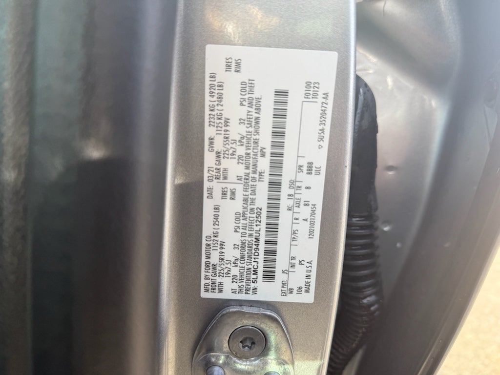 2021 Lincoln Corsair Standard