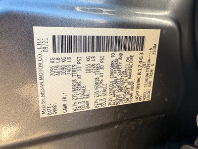 2021 Nissan Rogue SV