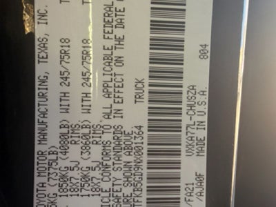 2022 Toyota Tundra SR